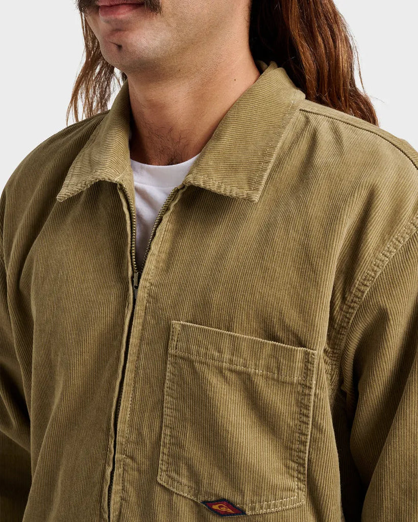 Quiksilver Mens Jacket Surf Harrington Cord