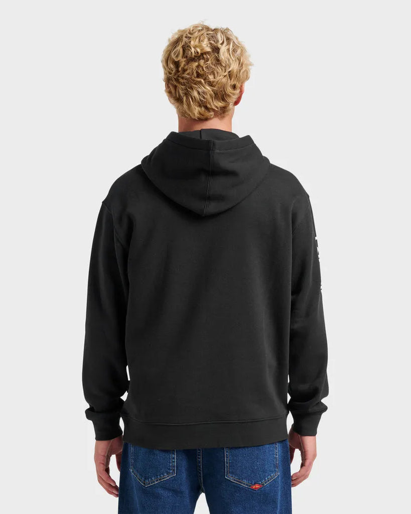 Quiksilver Mens Sweatshirt Passage Logo Hoodie