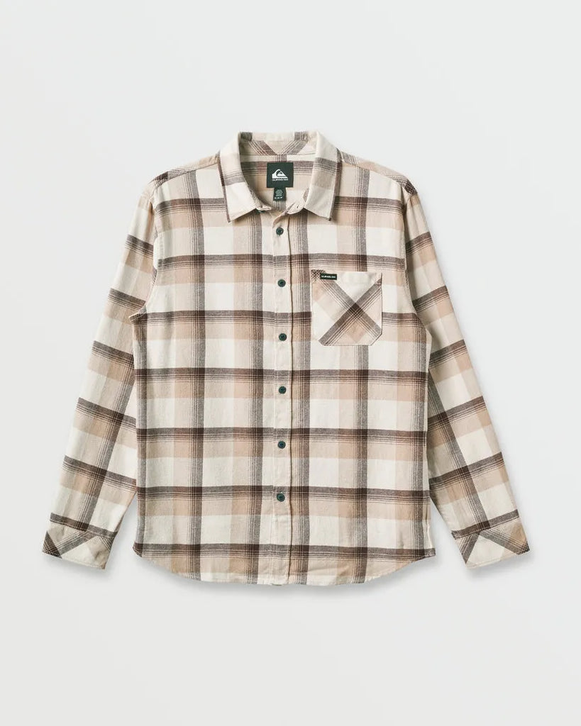 Quiksilver Mens Shirt Penmar Check Flannel