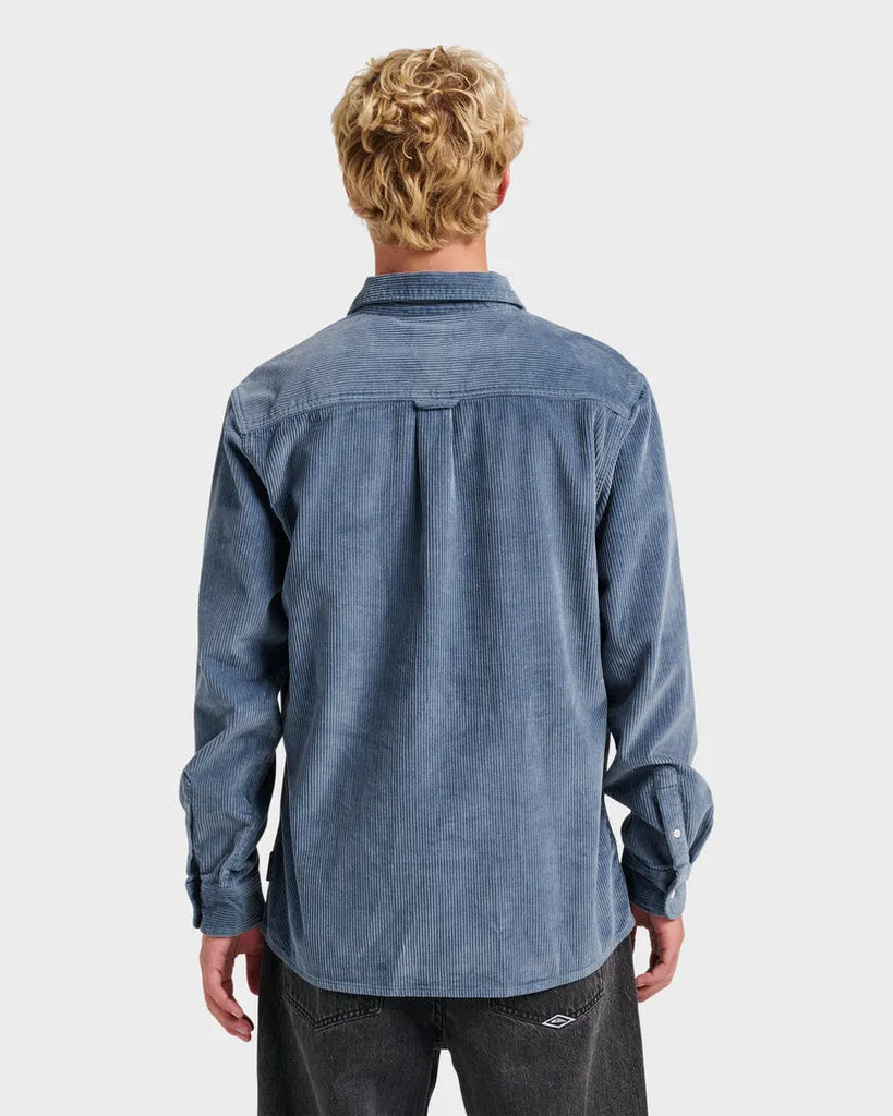 Quiksilver Mens Shirt Cord Long Sleeve