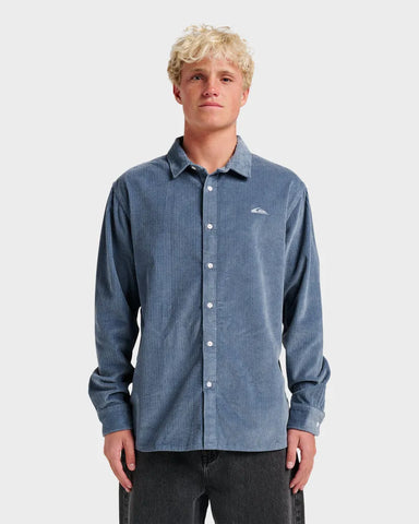 Quiksilver Mens Shirt Cord Long Sleeve