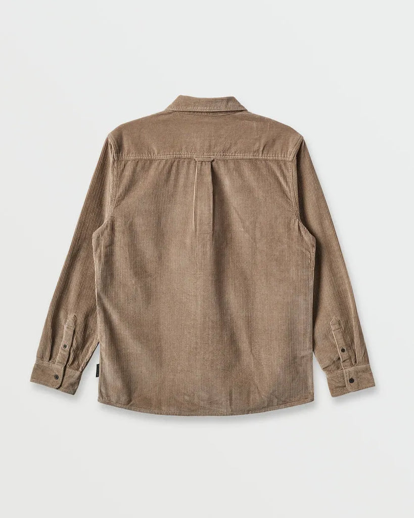 Quiksilver Mens Shirt Cord Long Sleeve