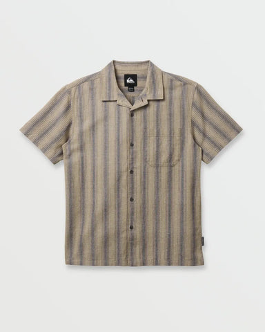 Quiksilver Mens Woven Oxford Stripe Casual