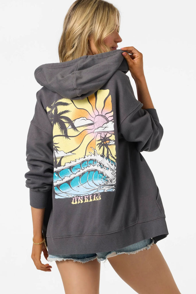 Oneill Womens Sweatshirt Byron Hoody Zip Fleece