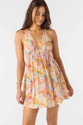 Oneill Womens Dress Saltwater Essentials Sarah Printed