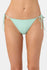 Oneill Womens Bikini Bottoms Saltwater Solids Maracas Medium Tie Side