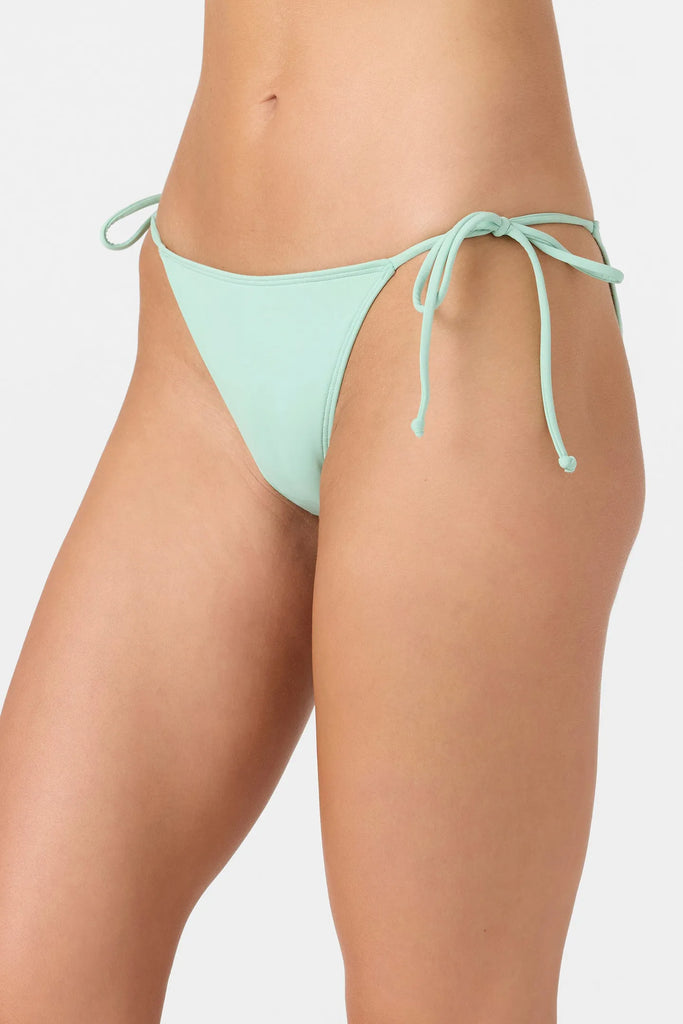 Oneill Womens Bikini Bottoms Saltwater Solids Maracas Medium Tie Side