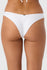 Oneill Womens Bikini Bottoms Saltwater Solids Rib Hermosa Skimpy
