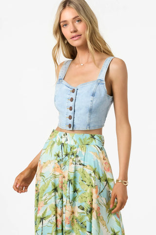 Oneill Womens Tank Top Delphina Sleeveless Top