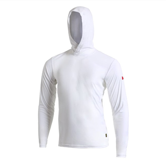 Florence Marine X Mens Shirt Sun Pro LS Crossover Hooded UPF