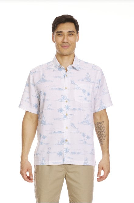 Quiksilver Waterman Mens Woven Paradise Found