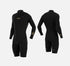 Manera Mens Wetsuits SEAFARER Shorty Hybrid Long Sleeve Chest Zip Springsuit