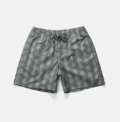 Rhythm Mens Shorts Ornate Stripe Beach Short