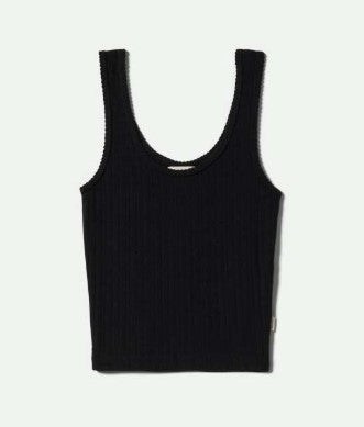 Brixton Womens Tank Top Pointelle Slim Fit