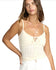 Billabong Womens Tank Top Light Bloom Knit