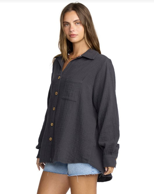 Billabong Womens Shirt Sweet Swell Long Sleeve