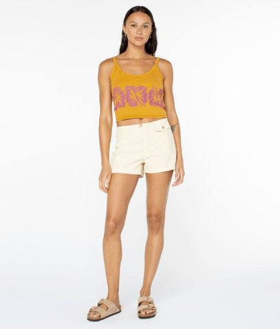 Roxy Womens Tank Top Flower Block Wanderer