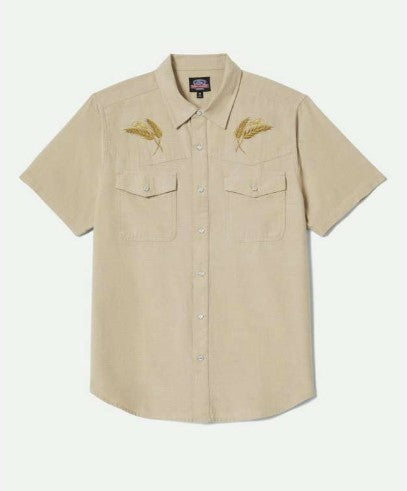 Brixton Mens Woven Ford Western