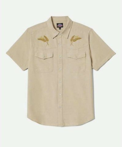 Brixton Mens Woven Ford Western