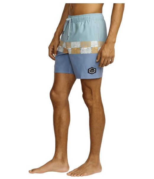 RVCA Mens Boardshorts Hawaii Sunset Elastic 17