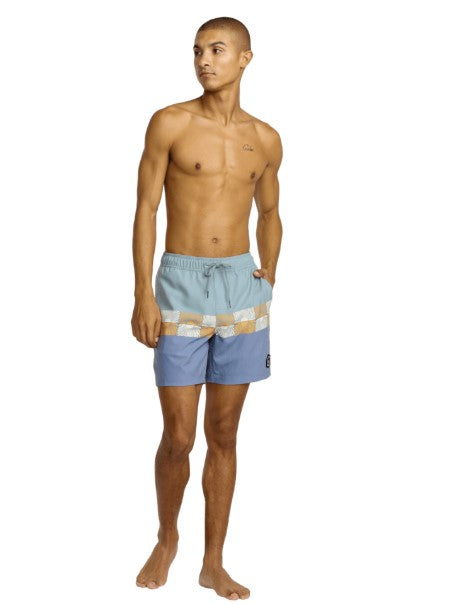 RVCA Mens Boardshorts Hawaii Sunset Elastic 17