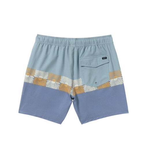 RVCA Mens Boardshorts Hawaii Sunset Elastic 17