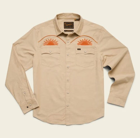 Howler Brothers Mens Shirt Crosscut Deluxe Snapshirt