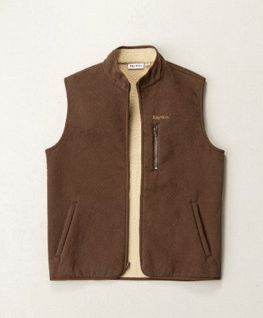 Rhythm Mens Vest Essential Canvas