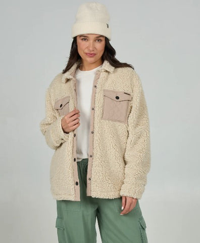 Salty Crew Womens Jacket Calm Seas Shacket