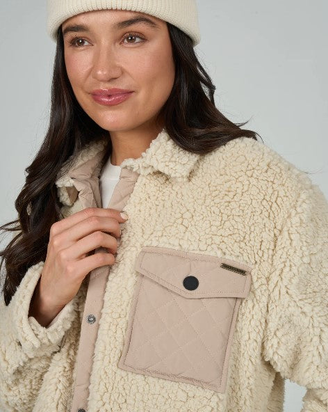 Salty Crew Womens Jacket Calm Seas Shacket