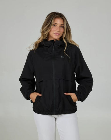 Salty Crew Womens Jacket Barrier Windbreaker