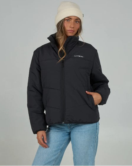 Salty Crew Womens Jacket Barrier Puffer