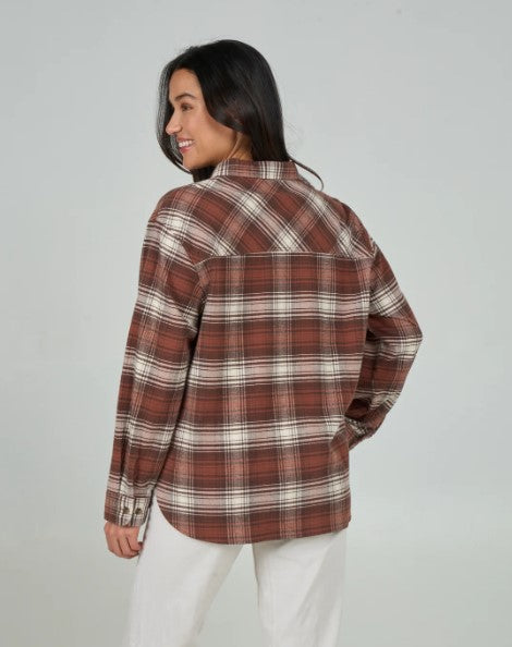 Salty Crew Womens Shirt Shore Break Flannel