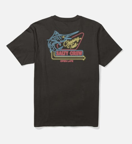 Salty Crew Mens Shirt Neon Sign