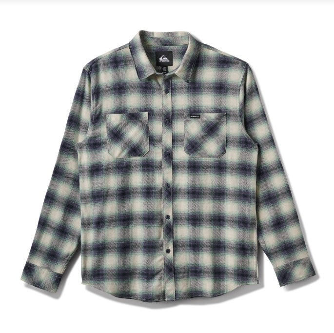 Quiksilver Mens Shirt Terrace Stretch Flannel