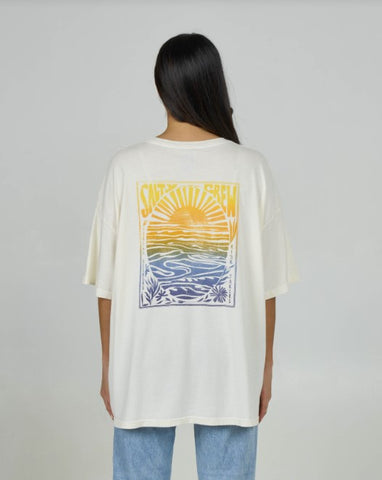 Salty Crew Womens Shirt Posted Boyfriend Tee