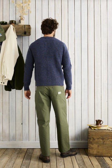 Rhythm Mens Shirt Scramble Crew Knit