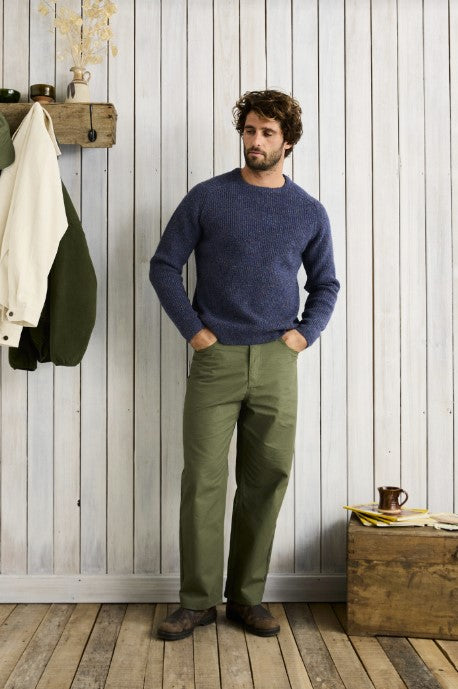 Rhythm Mens Shirt Scramble Crew Knit