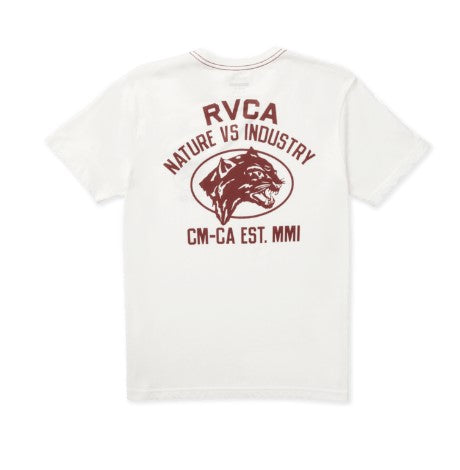 RVCA Mens Shirt Sky Cat