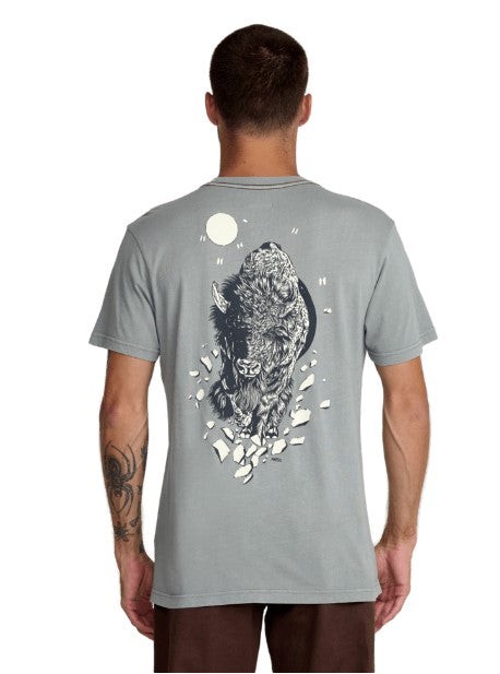 RVCA Mens Shirt Matus Bison