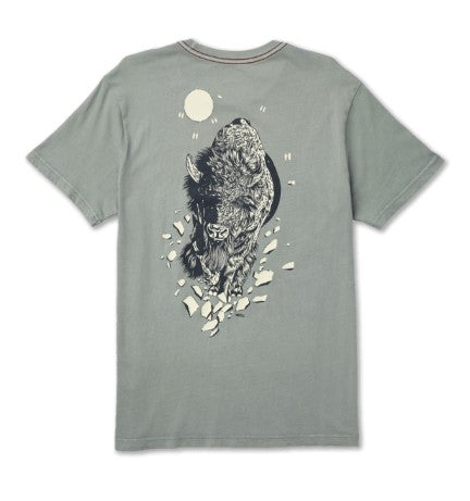 RVCA Mens Shirt Matus Bison