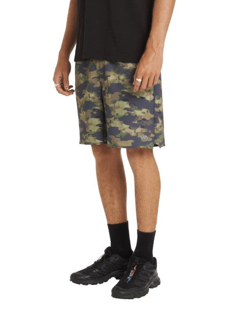 RVCA Mens Shorts Yogger Stretch Contrast 17