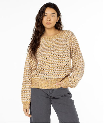 Roxy Womens Sweater Seascape Crew Neck