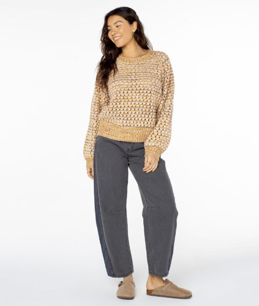 Roxy Womens Sweater Seascape Crew Neck