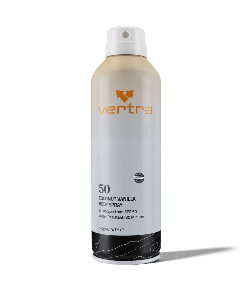 Vertra Body Spray Coconut Vanilla SPF 50