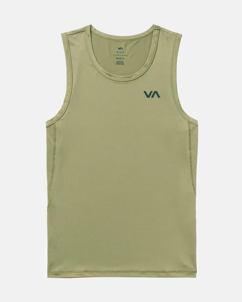 RVCA Mens Tank Top Sport Vent SL
