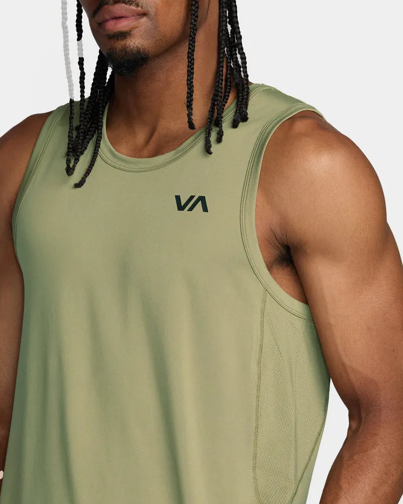 RVCA Mens Tank Top Sport Vent SL