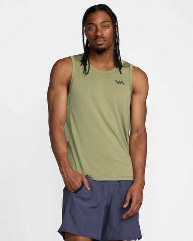 RVCA Mens Tank Top Sport Vent SL