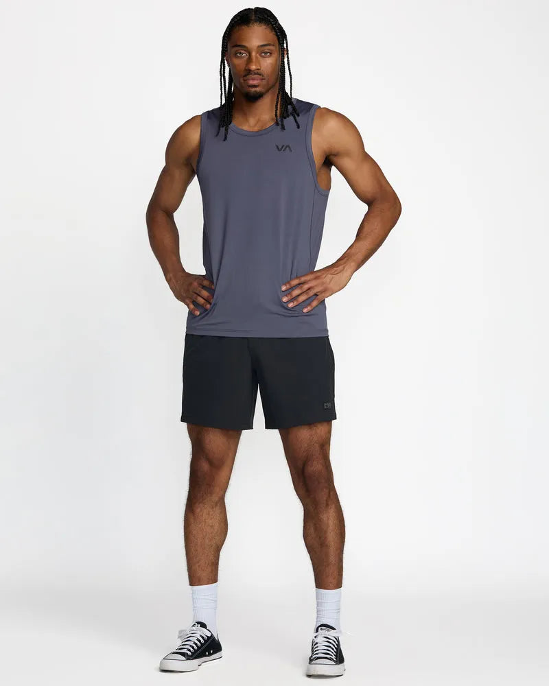 RVCA Mens Tank Top Sport Vent SL