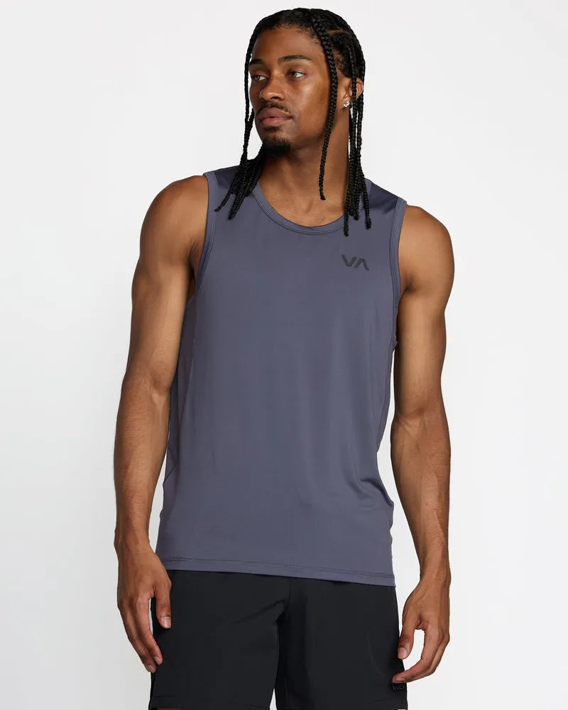 RVCA Mens Tank Top Sport Vent SL